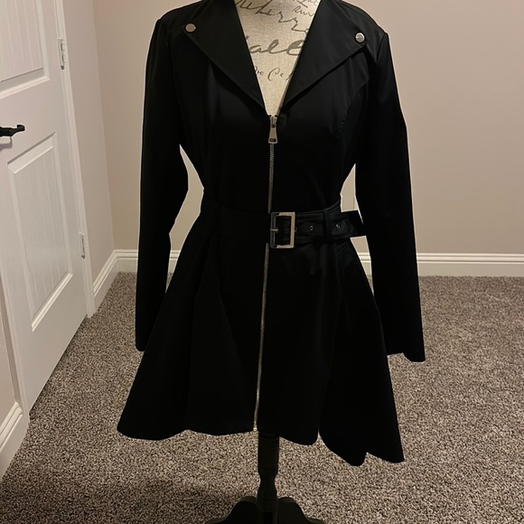 bebe Jackets & Blazers - Black BEBE trench style coat Large